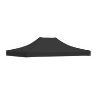 vidaXL Techo de carpa para celebraciones 4,5x3 m 270 g/m² Negro