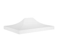 vidaXL Techo de carpa para celebraciones blanco 4,5x3 m 270 g/m²
