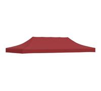 vidaXL Techo de Carpa para Celebraciones Burdeos 6x3 m 270 g/m²