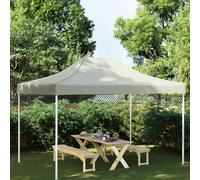 vidaXL Techo de carpa para celebraciones color crema 4,5x3 m 270 g/m²