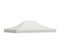 vidaXL Techo de carpa Plegable 4,5x3 m Crema 270 g/m²