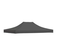 vidaXL Techo de Carpa para Celebraciones Gris Antracita 4x3 m 270 g/m²