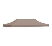 vidaXL Techo de carpa para celebraciones gris taupe 6x3 m 270 g/m²