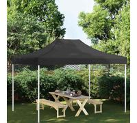vidaXL Techo de carpa para celebraciones negro 4,5x3 m 270 g/m²