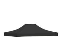 vidaXL Techo de carpa para celebraciones 4,5x3 m 270 g/m² Negro