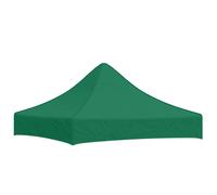 vidaXL Techo de carpa para celebraciones verde 2x2 m 270 g/m²