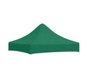 vidaXL Techo de carpa para celebraciones verde 2x2 m 270 g/m²