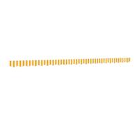 vidaXL Tela de Cenefa de toldo de Repuesto Rayas Amarillo y Blanco 480x20