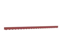 vidaXL Tela de Cenefa de toldo de Repuesto Rayas Burdeos 480x20 cm