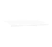 vidaXL Tela de Reemplazo para Toldos de 6x3.5m Cuadrada Blanca, Duradera, Sombra Solar, Resistente a UV, Lona Impermeable para el Exterior. Ideal para el Hogar, Jardines, Toldos, y Protección de Pat