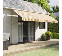 vidaXL Tela de repuesto para toldo multicolor 450x350 cm poliéster