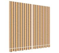 vidaXL Tela de Repuesto para toldo Naranja y Negro 280x245 cm poliéster