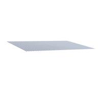 vidaXL Tela de Repuesto para Toldos Azul y Blanco 400 x 300 cm, Moderno, Rectangular, Resistente al Clima, fácil de Limpiar, Cubierta para terraza, solución de Sombra