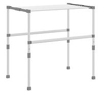vidaXL Tendedero de Ropa Aluminio 83x(50-55) x(40-85) cm