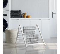 vidaXL Tendedero extensible para bañera aluminio 53-90 cm