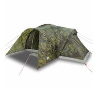 vidaXL Tienda de campaña Familiar Iglú 6 personas Impermeable Camuflaje