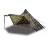vidaXL Tienda campaña familiar tipi 8 personas impermeable camuflaje