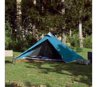 vidaXL Tienda colgante tipi para 1 persona impermeable azul