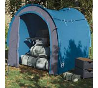 vidaXL Tienda de almacenamiento impermeable azul