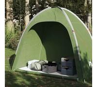 vidaXL Tienda de almacenamiento impermeable verde