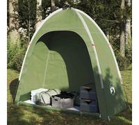 vidaXL Tienda de almacenamiento impermeable verde