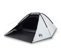 vidaXL Tienda de campaña iglú 4 personas tela opaca impermeable blanco