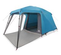 Tienda De Campaña Iglú On Porche 5 Personas Impermeable Azul Vidaxl