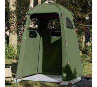vidaXL Tienda de ducha impermeable verde oliva