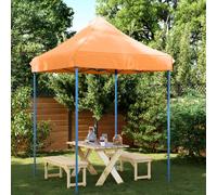 vidaXL Tienda de fiesta plegable Pop-Up naranja 200x200x306 cm