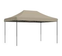 vidaXL Tienda de Fiesta Plegable Pop-Up Taupe 440x292x315 cm