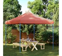 vidaXL Tienda de fiesta plegable Pop-Up terracota 292x292x315 cm