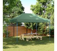 vidaXL Tienda de fiesta plegable Pop-Up verde 440x292x315 cm
