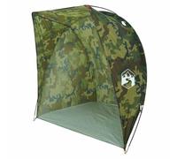 vidaXL Tienda de campaña de pesca impermeable camuflaje