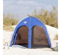 vidaXL Tienda de piscina con techo Azul Azure 366 x 305 x 231 cm