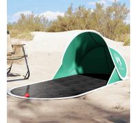 vidaXL Tienda de playa pop-up impermeable verde agua
