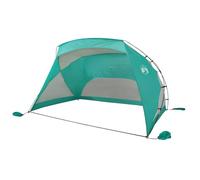 vidaXL Tienda de playa Refugio de camping Toldo impermeable 185T poliéster Verde agua