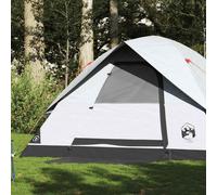 vidaXL Tienda familiar iglú 6 personas tela opaca impermeable blanca
