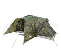 vidaXL Tienda de campaña Familiar Iglú 6 personas Impermeable Camuflaje