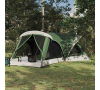 vidaXL Tienda Familiar Verde 550 x 555 x 208 cm