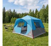 vidaXL Tienda Instantánea Azul 365 x 380 x 200 cm Poliéster y Acero