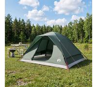 vidaXL Tienda Instantánea con techo Verde militar 305 x 215 x 140 cm