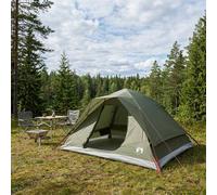 vidaXL Tienda Instantánea con techo Verde oliva 305 x 215 x 140 cm