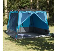 vidaXL Tienda interior con techo Azul 291 x 291 x 240 cm tafetán