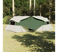 vidaXL Tienda interior con techo Verde 520 x 520 x 190 cm tafetán