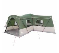 vidaXL Tienda para 16 Personas con Techo Verde 680 x 510 x 210 cm