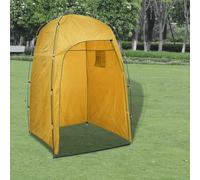 vidaXL Tienda para ducha/WC/vestidor amarilla