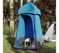 vidaXL Tienda servicio baño impermeable azul