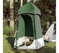 vidaXL Tienda servicio baño impermeable verde