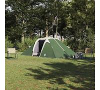 vidaXL Tienda túnel con techo Verde 510 x 240 x 156 cm tafetán