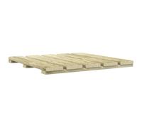 vidaXL Tile de Decking 6 uds. Verde 50 x 50 cm Pino Impregnado Verde